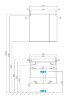 Тумба под раковину AQUATON Марти 70 подвесная, Белый/Дуб Эндгрейн (1A267501MY010)
