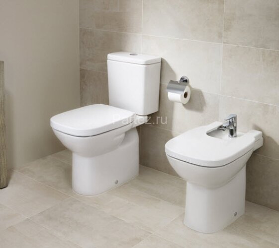 Чаша напольная Roca DEBBA, гориз.выпуск, уст.компл., (7.3429.9.700.Y)