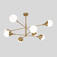 Потолочная люстра Eurosvet 60168/8 латунь