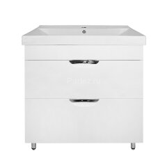 Комплект тумба Стиль- 80/2Н &quot;Соло&quot; 815х465х890 напольная, с раковиной Tempo 80 (CS00091380)