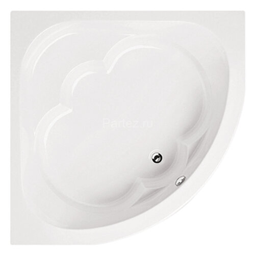 Ванна акриловая Santek Канны симметричная 150х150, белая