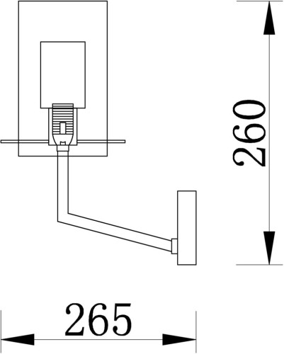 Бра Freya FR5206WL-01FG
