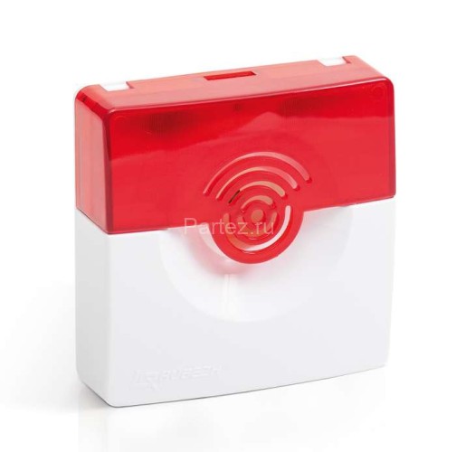 Оповещатель охранно-пожарный комбинированный свето-звуковой ОПОП 124-7 24В (10/30мА 9-27В 100дБ бел.