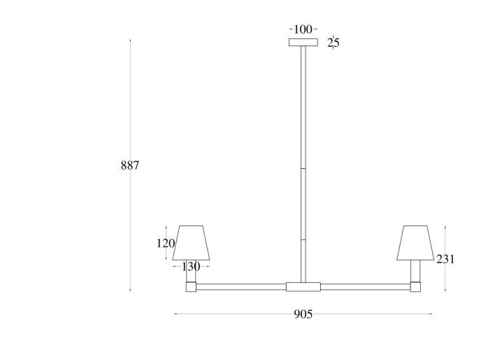 Потолочная люстра Maytoni MOD104PL-09B