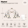 Подвесная люстра Maytoni MOD030PL-06GR