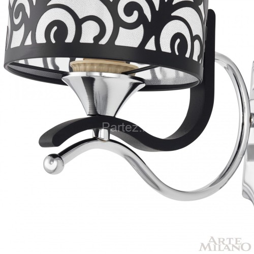 Бра Arte Milano 304957/1W Bk/Ni