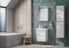 Тумба под раковину Roca Oleta 60 подвесная, 2 ящика, белый матовый (A857638501)