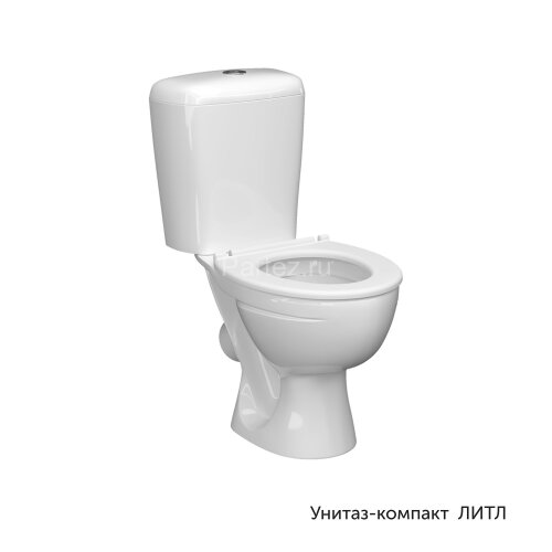 Унитаз-компакт КЕРАМИН Литл Alcadrain 300х580х710 мягкое сиденье, белый (CS00077200)