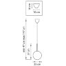 Подвесной светильник Lightstar 813031