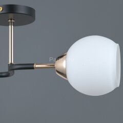 Потолочная люстра ILLUMICO IL0689-2CSQ-24 BK FGD LIBRA