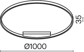 Потолочный светильник Maytoni MOD058CL-L65BS3K