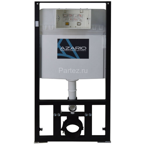 Сет AZARIO Инсталляция 3/6л + подвесной унитаз Azario Mona 530x360x365 с быстросъемным сиденьем "Мик