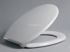 Крышка-сиденье для унитаза Haro Каладон стальное двухпозиционное крепление, белое (528477)