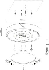 Потолочный светильник Velante 445-027-01