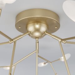 Потолочная люстра Bogate's 343 золото / белый