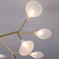 Потолочная люстра Bogate's 343 золото / белый