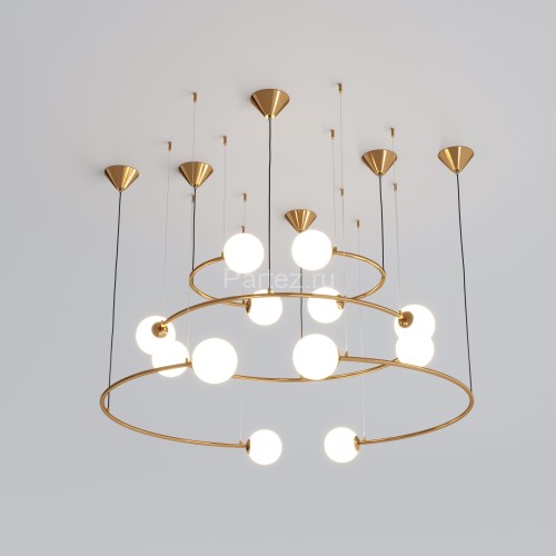 Подвесная люстра Bogate's 359/12 латунь