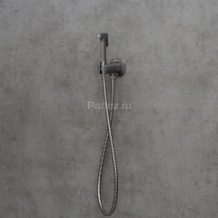 Смеситель Lemark Solo LM7172GM с гигиеническим душем, встраиваемый