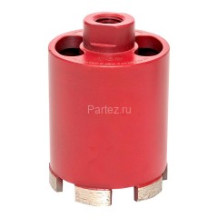 Коронка алмазная для дрелей с микроударом (верхнее пылеудаление) Micro Hit Laser M16 Professional DC