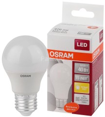 Лампа светодиодная LED Star Classic A 40 5.5W/827 5.5Вт грушевидная матовая 2700К тепл. бел. E27 470