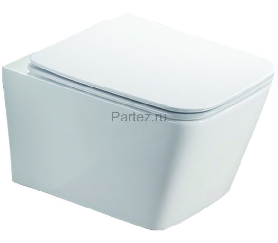 Сет AZARIO инсталляция с панелью смыва + унитаз Nova с сиденьем микролифт+клавиша, белый хром (AZ-80