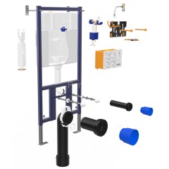 Сет LORANTO Инсталляция + унитаз FATTO с сиденьем микролифт (4501+CS-0017HM)