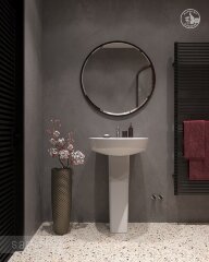 Раковина Santek Аллегро, 400 мм, белая (1.WH30.1.950)