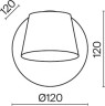 Бра Maytoni MOD421WL-L6BBS3K