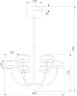 Потолочная люстра Eurosvet 50388 LED Черный
