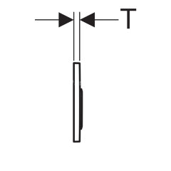 Кнопка смыва Geberit Geberit Omega 20, двойной смыв, хром матовый (115.085.KH.1)
