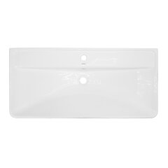 Комплект тумба Azario Ника 100 1000х470х570 подвесная, с раковиной Monte 100, белый (CS00089923)