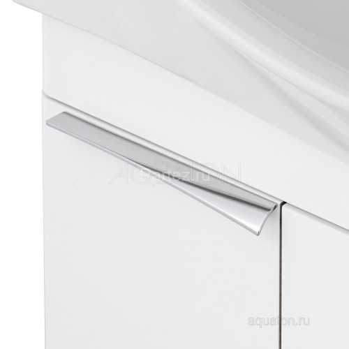 Тумба под раковину AQUATON Беверли 65 подвесная, белая (1A235301BV010)