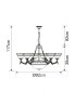 Подвесная люстра Arte Lamp A3777LM-6-2AB