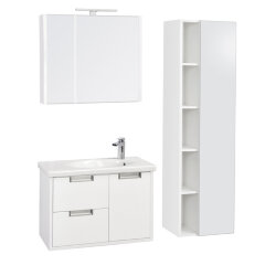 ETNA Модуль д/раковины 800 мм, белый глянец