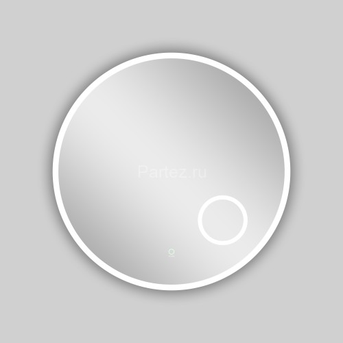 Зеркало AZARIO Talisman D800 с подсветкой, сенсорный выключатель с функцией диммера, алюминиевая рам