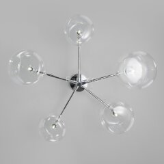 Потолочная люстра Eurosvet 70128/5 хром