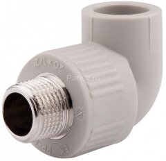 Угол комбинированный PPR-НР D20х1/2" Ekoplastik