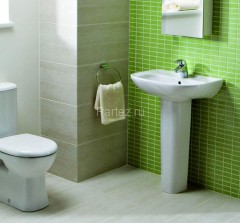 Раковина JIKA Z_DEEP BY 600 мм, белая (8.1061.3.000.104.9)