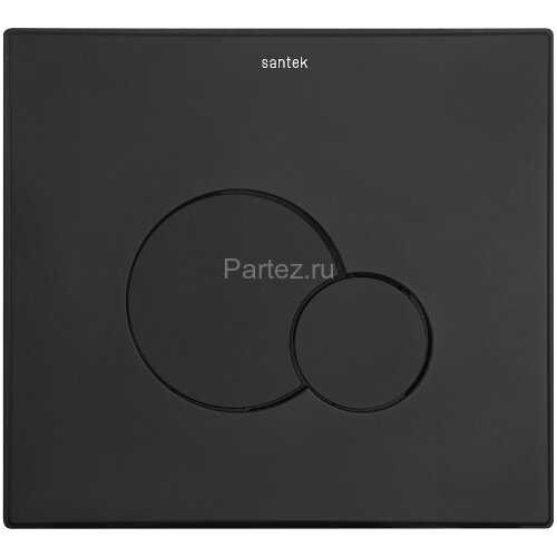 ПЭК унитаз с инсталляцией Santek Нео с сиденьем "Микролифт" и черной матовой клавишей смыва (1WH5017