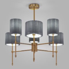 Потолочная люстра Eurosvet 60162/6 латунь