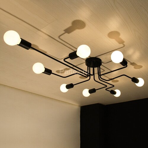 Потолочная люстра ImperiumLoft SCHEME_BLACK_01