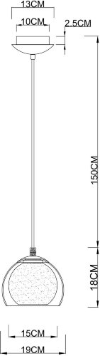 Подвесной светильник Arte Lamp A7984SP-1CC