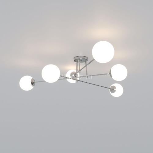 Потолочная люстра Eurosvet 30181/6 хром