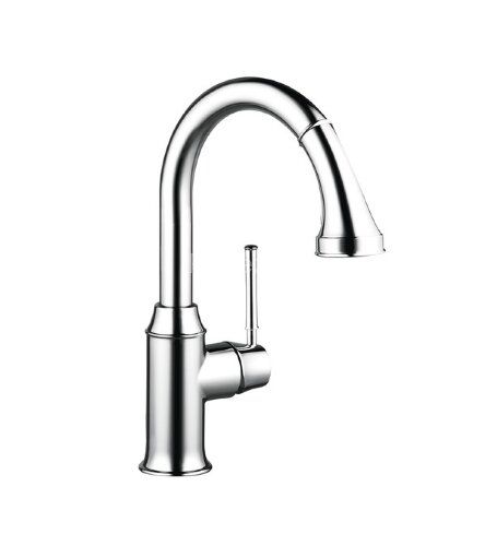 14864000 Talis Classic Смеситель для кухни, однорычажный, с выдвижным душем, ½'