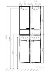 Шкаф подвесной AQUATON Флай одностворчатый, левая, дуб крафт (1A237903FAX1L)