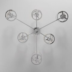 Потолочная люстра Eurosvet 60144/6 хром