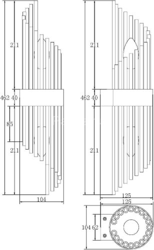 Бра Maytoni MOD174WL-02G