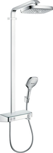 Hansgrohe 27126000 Raindance Select E 300 2jet Showerpipe, 1/2