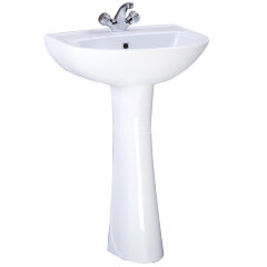 Раковина Santeri Виктория, 55х55, белая (1.3111.6.S00.11B.0)