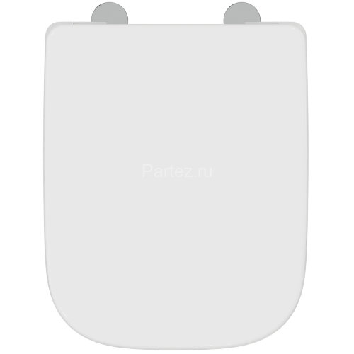 Сиденье с крышкой для унитаза Ideal Standard i.life B с функцией плавного закрытия, дюропласт, метал